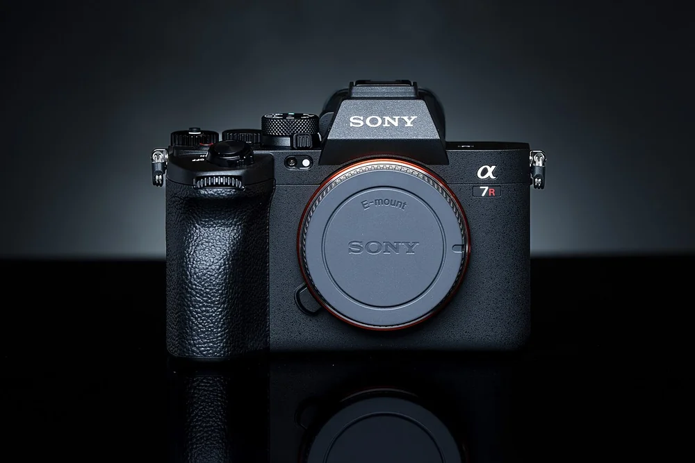 Sony a7R V camera. Body-only recommendation: any pictured interchangeable lens or accessory is not included.